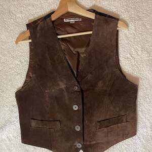 Vintage Suede Vest